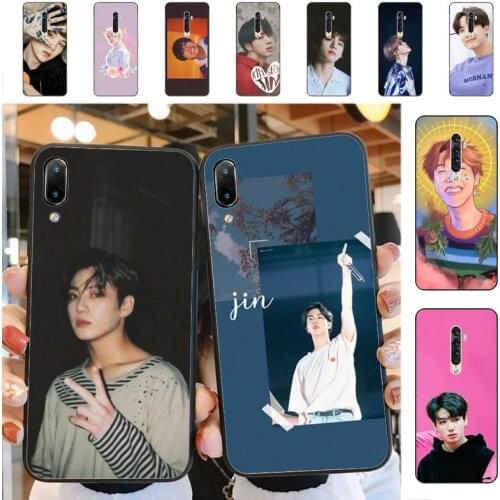 YNDFCNB JIN SUGA J-HOPE JIMIN V JUNG kpop Phone Case for vivo Y91C Y11 17 19 53 81 31 91 for Oppo a9 2020
