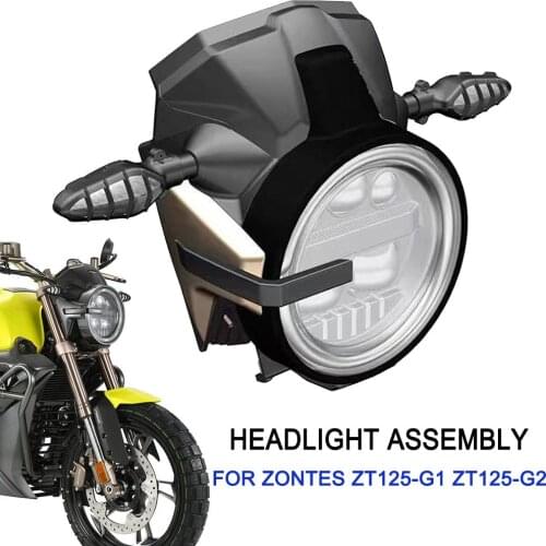 Motorcycle Turn Light Protector Grille Guard Cover Front Fairing Accessories For Zontes G1 125 G2 125 ZT125-G1 ZT125-G2