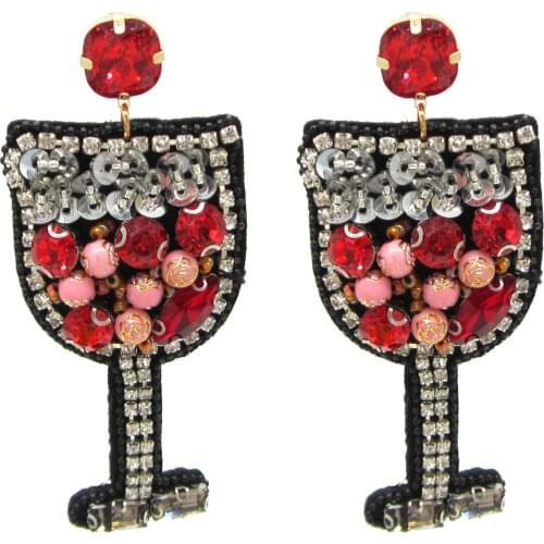 Earrings 2021 Bohemian Statement Long Pendant Earrings for Women Fashion Jewelry Handmade Dangle Earrings Gift Wholesale