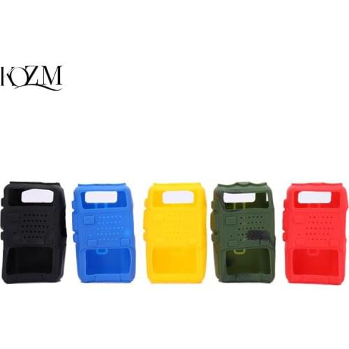 1 Pcs Way Radio Rubber Protective Soft Case Cover For Baofeng UV-5R BF-F8+UV