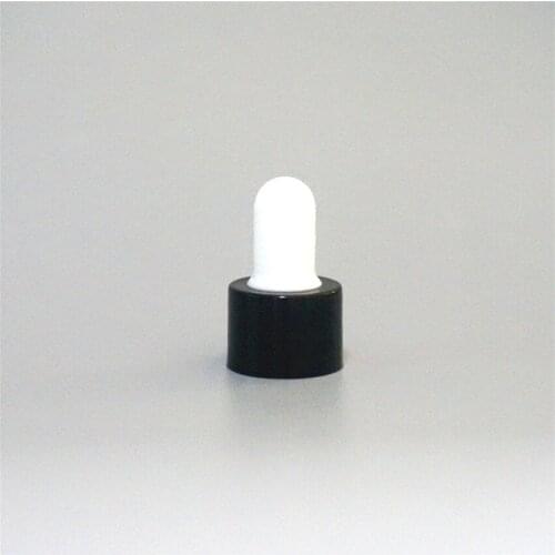 5/10/15/20/30/50/100ml Brown Essential Oil Bottle white Rubber Head Dropper cover plastic black Cap glass Cosmetic Container