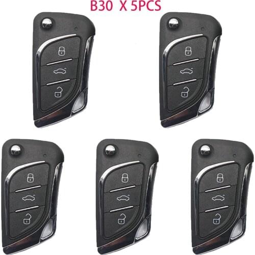 5Pcs/lot B30 KD900 URG200 KD900+ KD200 Mini KD KD-X2 Universal Remote Control 3 Button KD Key Remote Car Key B30