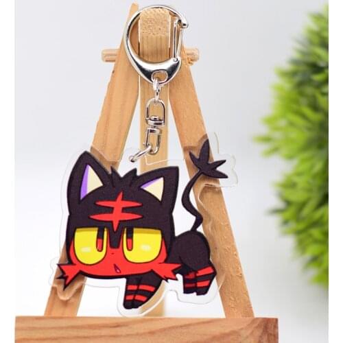 Anime Keychain WL0706 Acrylic Cartoon Keyring Accessories