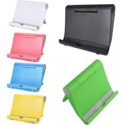 Car Universal Folding Tablet Phone Holder Cradle Adjustable Desktop Mount Tripod Stand Holder Support for iPad Pad HOT