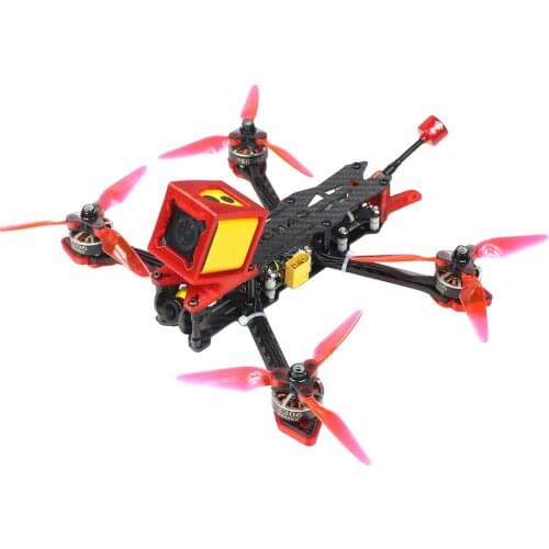 FEICHAO DIY F4 X2 225mm Indoor RC Quadcopter VTX5840 35A ESC LiteRadio Remote Controller for Gopro 4 Session for Runcam 3 Camera