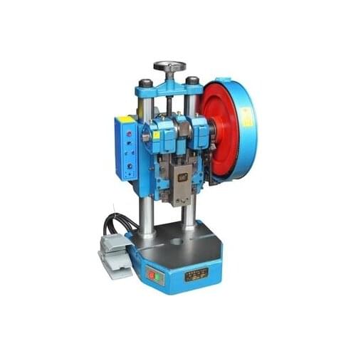 JB04-0.5T Small Precision Desktop Electric Press 220V / 380V 250W Manual Foot Switch Operated Double Button Electric Punch