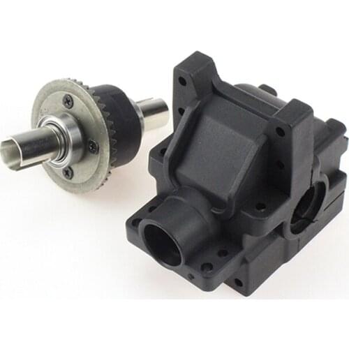 Metal Differential And Gearbox Gear Box Housing Cover For Wltoys 104001 1/10 RC Car Spare Parts Upgrade Accessories