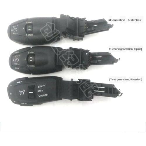 For Peugeot 307 308 408 Citroen C5 301 Cruise Control Handle Steering Wheel Multifunction Switch