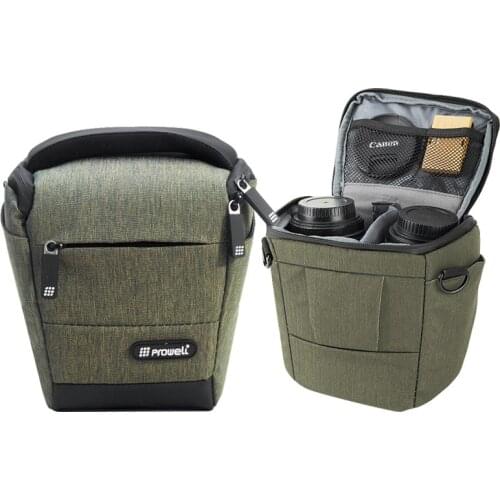 Fashion Camera Photo Bag Waterproof Photography Lens Pouch Single Shoulder Camera Case For Canon/Nikon/Sony/FujiFilm/Olympus