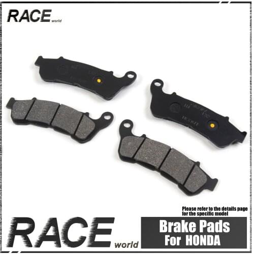 Motorcycles Front Brake Pads For HONDA CBR 600 RR5 2005-2014 CBR 600 RA9 2009 - 2014 CBR 600 RR Hannspree 2008