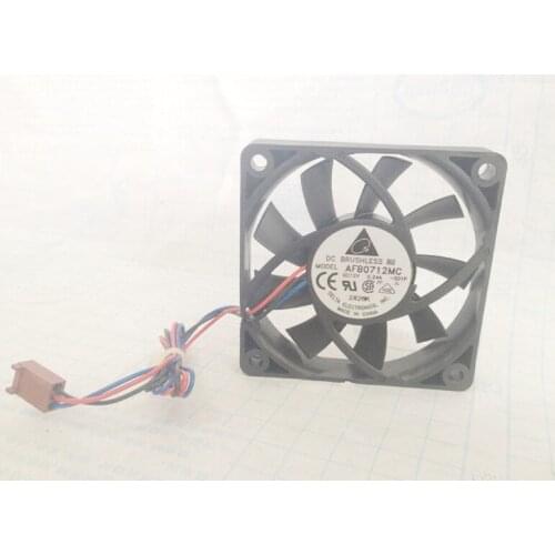Original AFB0712MC 70*70*15MM 7cm DC 12V 0.24A Two Ball Bearing CPU Cooling Fan