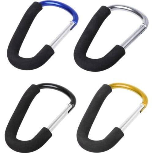 Outdoor Multi Tool Big Sponge Carabiner Keychain Tool Hanger Stroller Handle Bag Carabiner Hook Camping Equipment
