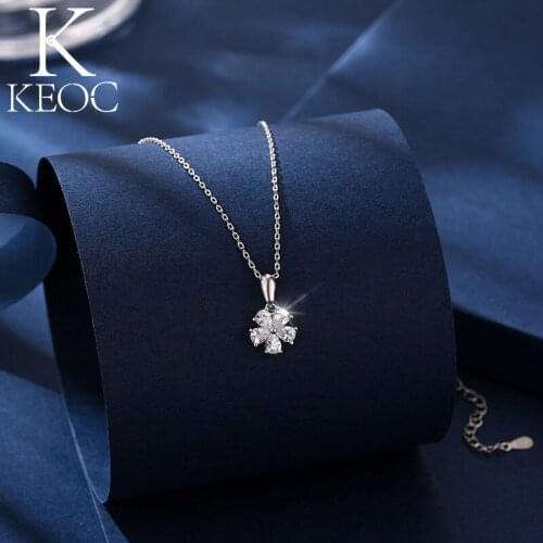 Keoc Jungkook Plum Blossom Womens Necklaces Twinkle AAACZ 2021 Fashion Women Personalized Gift Gifts for Women Grunge Fairy Core