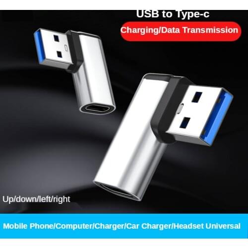 USB-to-Type C adapter OTG ,0.02M BLACK, SILVER, Computer Peripherals,suitable for apple 12 and tablet data cable,charging cable