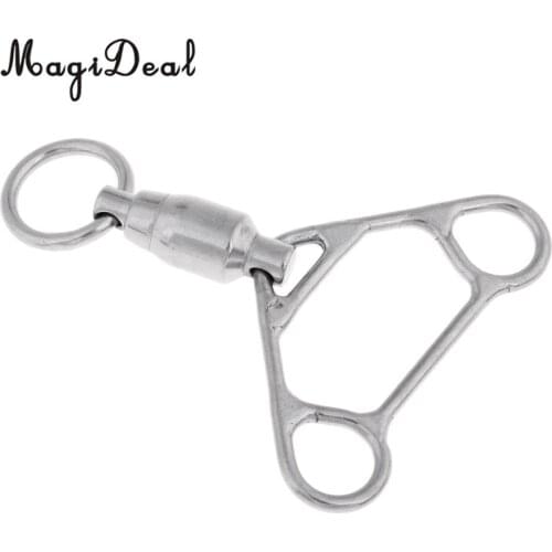 Professional Stainless Steel Universal Kiteboarding Kitesurfing Control Bar Flag Out Swivel Ring