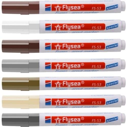 Kitchen Bathroom Dedicated Beautiful Seam Tile Floor Repair Pen Waterproof Mildew Proof Tile Gap Repair Color Pen Paint Edgers