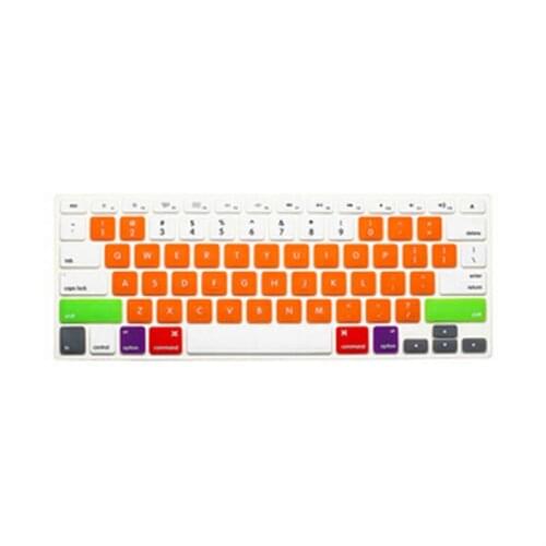 Sweet Candy patchwork Silicone Keyboard Cover Skin protector protective film for aplple Macbook Pro Air Retian13 15 17