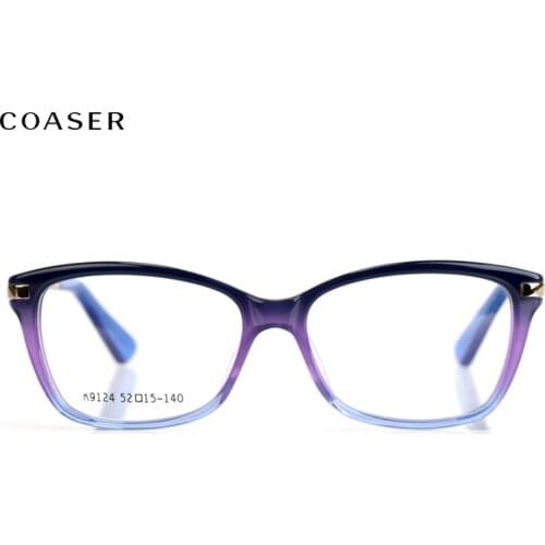 Hot Tend Vintage Style Large Glasses Frame Women Acetate Wide Square Retro Optical Prescription Eyeglasses Sunglasses Eyewear