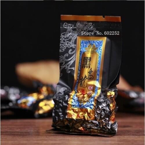 10 bags about 100g oil cut black oolong tea baked tieguanyin weight R oolong tea for R tea taste like Dahongpao tea