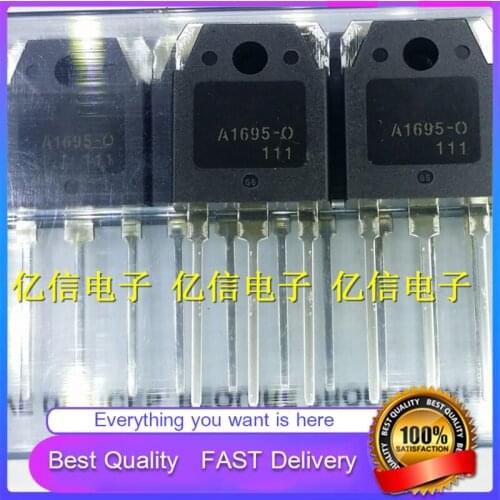 10Pcs/Lot New Original A1695-0 2SA1695-0 A1695-O Amplifier TUBE TO-3P Good Quality