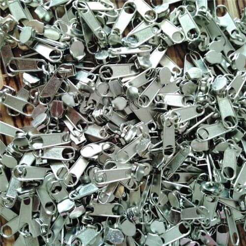 50/100pcs 3# Nylon coil zipper slider DIY zipper slider sewing tool