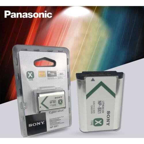 Sony Original NP-BX1 NP BX1 Camera Battery pack DSC RX1 RX100 M3 M2 RX1R WX300 HX300 HX400 HX50 HX60 GWP88 PJ240E AS15 WX350