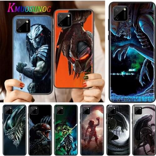 Alien Vs Predator Silicone Cover For Realme V15 X50 X7 X3 Superzoom Q2 C11 C3 7i 6i 6s 6 Global Pro 5G Phone Case