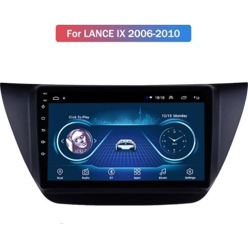 For Mitsubishi Lance IX 06-10 Navigation Android Car GPS Navigation Android9 Universal radio SilverStrong Navigation android DVD