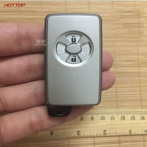 For Toyota Corolla rav4 toyota reiz Smart Card Remote Car Key Shell 2/3/4 Buttons Black/silvery Case