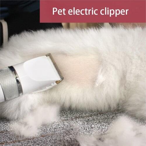 New Dog Clippers Low Noise Pet Shaver Rechargeable Dog Trimmer Cordless Pet Grooming Tool Cat Animal Hair Cutter Trimmer Haircut
