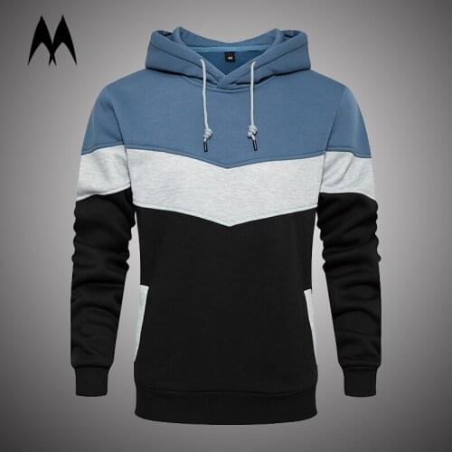 2021 Autumn Casual Hoodies Men Patchwork Pullovers Hip Hop Sweatshirt Military Camouflage Fleece Hooded Sweatshirts Men