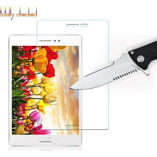 Real Glass for Asus Zenpad S 8.0 Z580 Z580C Z580CA 8" + Cleaning Kit + Dust Stickers 9H Tempered Glass Screen Protector Film