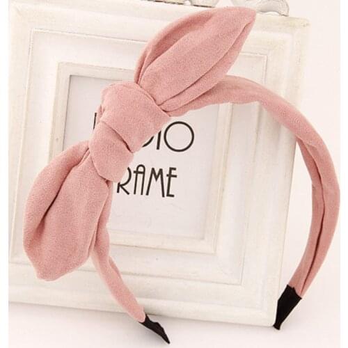 2021 New Fashion Fleece Rabbit Ear Headband Hair bands for Women Hair Accessories Head Jewelry Wedding Hair Jewelry