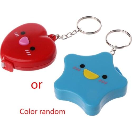 150CM Portable Ruler Mini Measuring Tape Measure Retractable Metric Belt Colorful Centimeter Inch Children Height Ruler