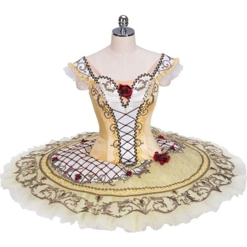 Adult Paquita Spanish Professional Ballet Tutu Classical Ballet Tutus Ballet Stage Costume Pancake Tutu Skirt Ballet Dress