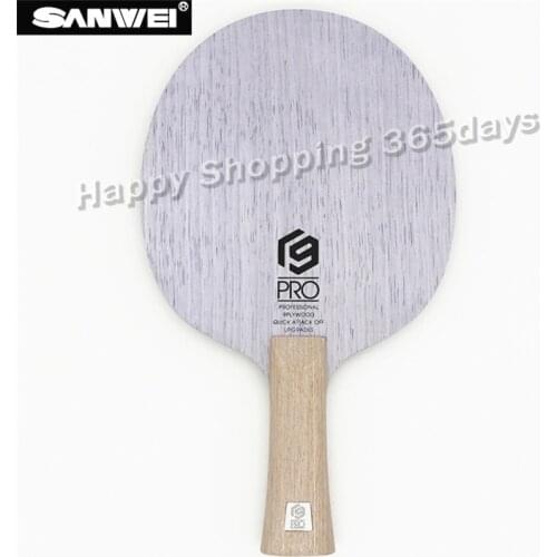 SANWEI Table Tennis Blade V9 PRO 9 ply pure wood All-around pips-long ping pong racket bat paddle