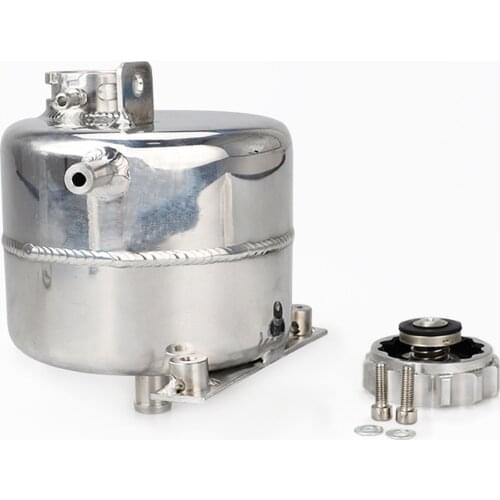 Coolant Header Expansion Tank for BMW R53 MINI Cooper S 02-06 1 Set Silver