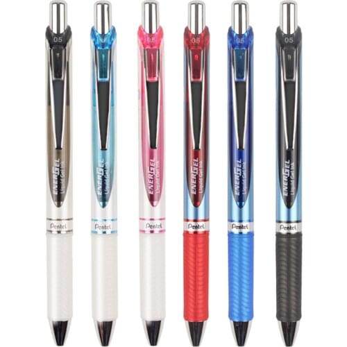 Pentel Quick-drying Neutral Gel Pen 0.5 mm Red/Blue/Black BLN75