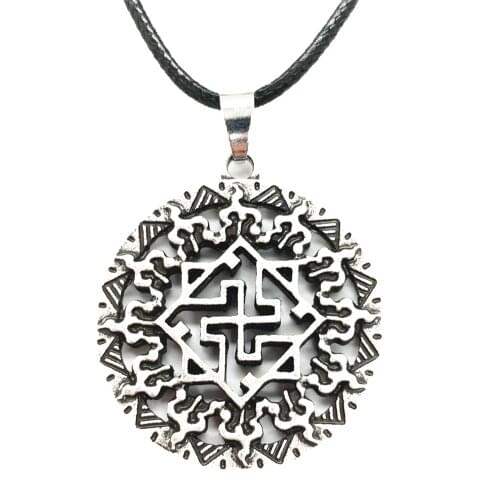 Nostalgia Slavic Pendant Molvinets Symbol Amulet Protection From Illness Necklaces Pendants For Jewelry Making Diy