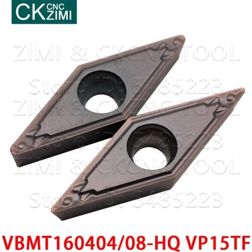 VBMT160408 VP15TF VBMT160404-HQ VP15TF VBMT160404-HQ VP15TF carbide turning insert CNC Metal lathe tool VBMT for stainless steel
