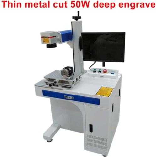 Good price 10w 20w 30w 50w fiber laser marking machine for rings sliver jewerly