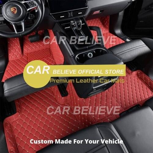 High quality Green Black Leather Car floor mat For infiniti qx70 fx qx60 fx37 qx50 ex qx56 q50 q60 qx80 g35 accessories