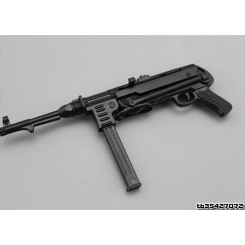 1/6 Soldier Weapon Model Mp40 Submachine Gun Ob Doll World War Ii Ht Scene Props 12-inch Action Figure Accessories In Stock
