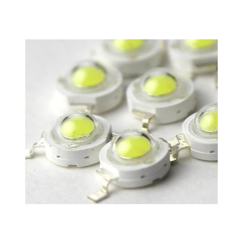 100PCS x 1W 3W Cool White Warm White EPISTAR double Chip 2 x 23*45MIL Copper bracket High Power led lamp