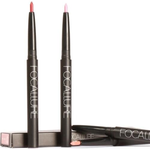 200pcs fashion FOCALLURE high quality Lip Liner Pencil Functional Lip Makeup