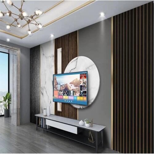 3d murals wallpaper for living room Modern minimalist marble wallpapers abstract geometric wood grain background wall