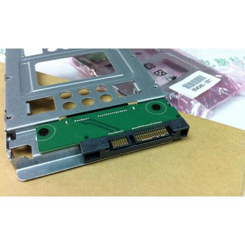 High Quality 2.5" to 3.5" Adapter SAS SATA SSD HDD 654540-001 Tray Caddy N54L N40L N36