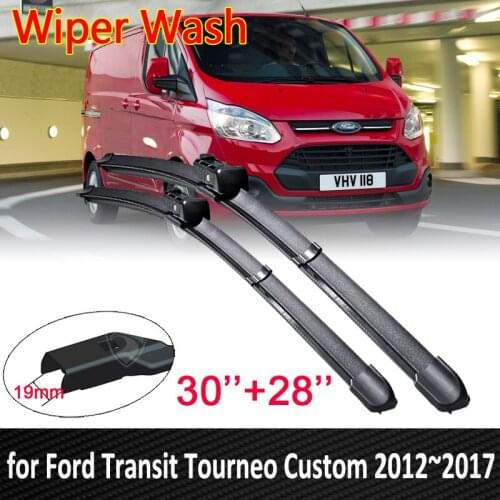 Car Wiper Blades for Ford Transit Tourneo Custom 2012~2017 Front Window Windshield Windscreen Car Accessories 2013 2014 2015