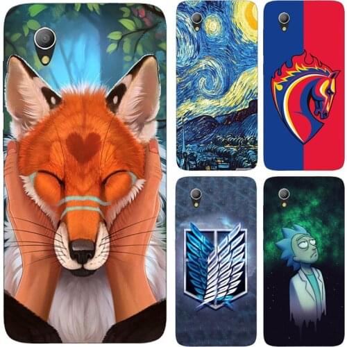 Case for Alcatel 1 5033D 5033 Cover Funda Soft TPU Silicone Case Pattern 3D Cat Coque Bag for Alcatel 1 2019 2018 Phone Cases