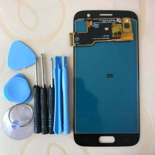 For S7 SM-G930 G930 SM-G930F G930F Touch Screen Digitizer + LCD Display Monitor Assembly + Free Tools